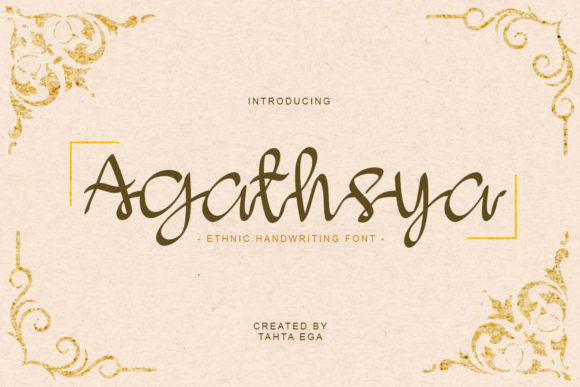 Agathsya Font for Elegant Web Typography