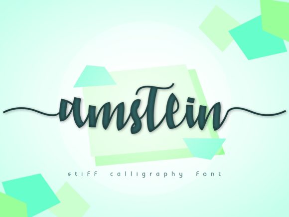 Amstein Font for Elegant Web Design