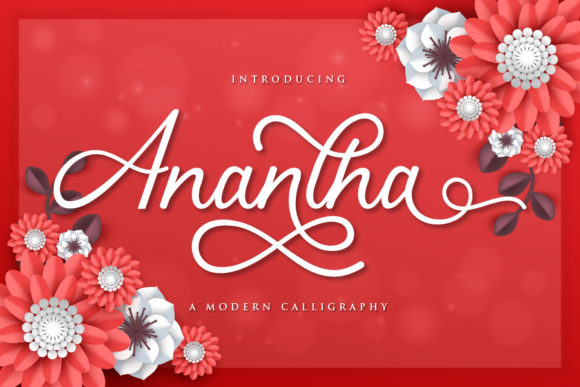 Anantha: A Handwritten Typeface for Modern Branding