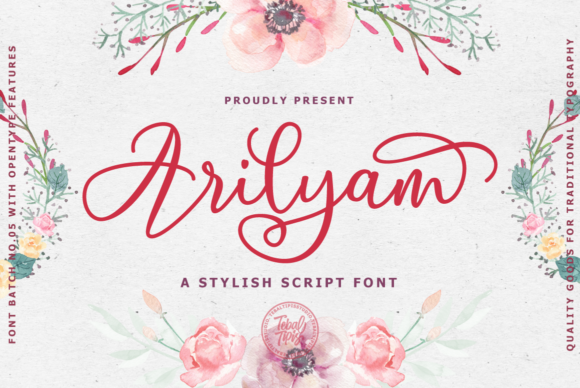 Arilyam: The Elegant Script Font for Branding