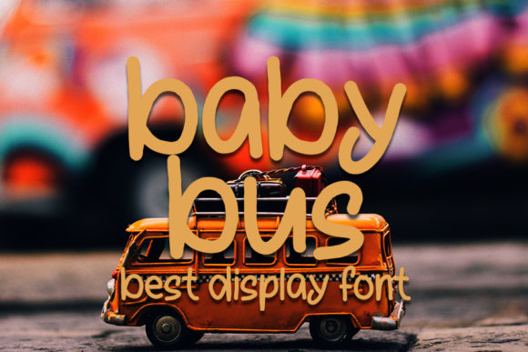 Baby Bus Font for Modern Web Design