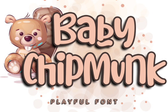 Baby Chipmunk: A Sweet Handwritten Font for Editorial Design