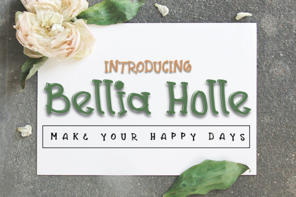 Bellia Holle: The Ultimate Script Font for Elegant Design