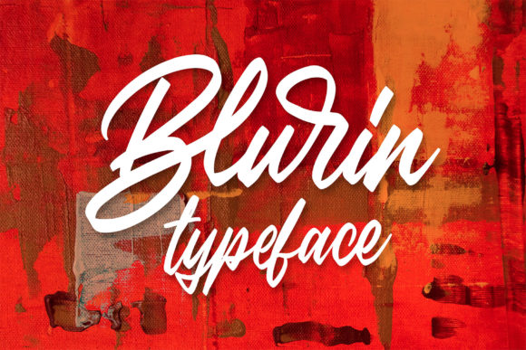 Blurin: A Handwritten Font for Editorial Elegance