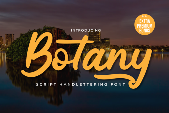 Botany: A Stylish Handwritten Typeface for Editors
