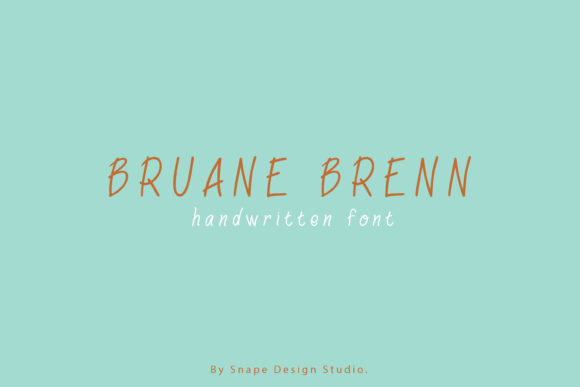 Bruane Brenn: The Handwritten Font for Scroll-Stopping Content