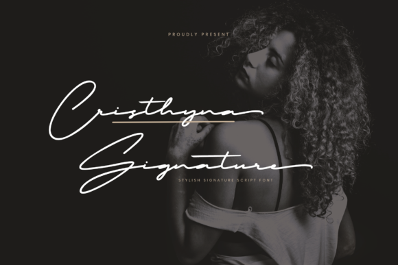 Cristhyna Signature Font for Web Design