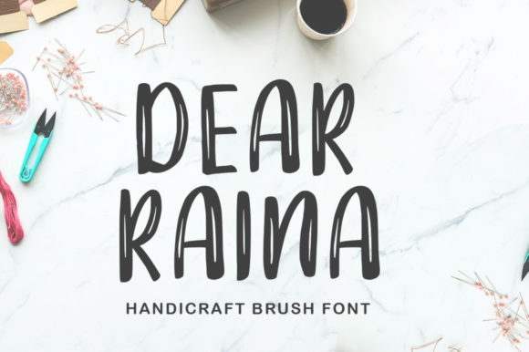 Dear Raina: A Script Handwritten Font for Editorial Design