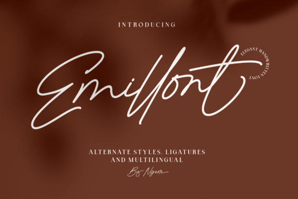 Emillont Typeface for Modern Web Design