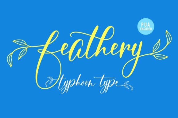 Feathery: The Elegant Handwritten Font for Crafters