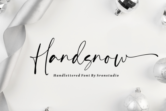 Handsnow Font: Elevating Campaign Visuals
