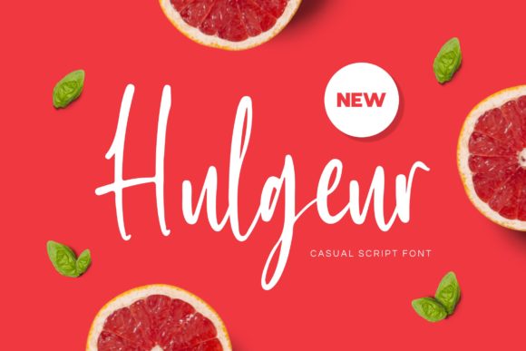 Helguer: A Stylish Handwritten Typeface for Editorial Design