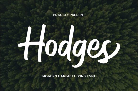 Hodges Handwritten Font for Elegant Branding