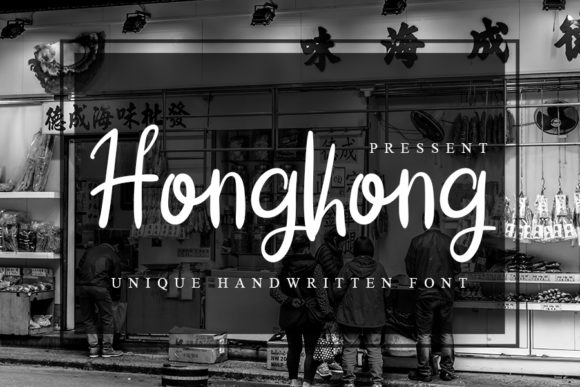 Hongkong: The Handwritten Font for Makers