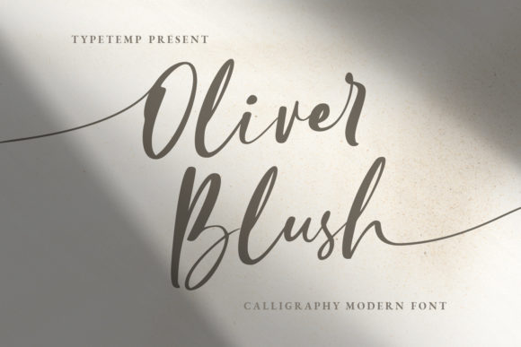 Oliver Blush Font: Elevating Small Business Branding