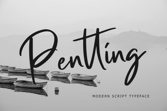 Pentting: The Relaxed Script Font for Clear Campaigns