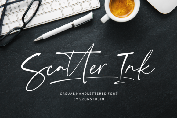 Scatter Ink: A Timeless Script Font for Designers