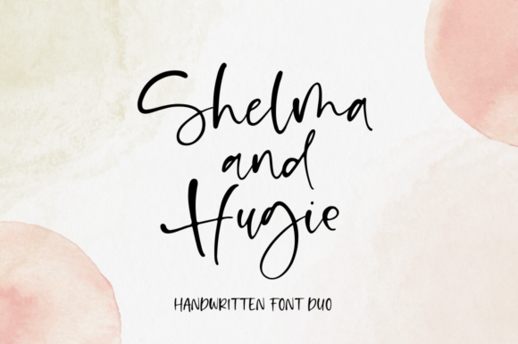 Shelma and Hugie: The Perfect Handwritten Font for Crafters