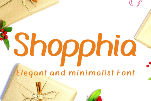 Shopphia: A Friendly Handwritten Typeface