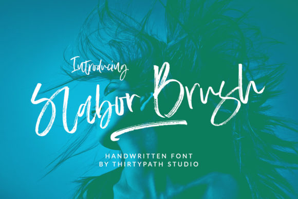 Slabor Brush Font for Fresh Brand Identity