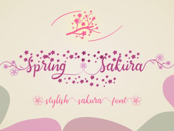 Spring Sakura Font: Elevate Your Brand Identity
