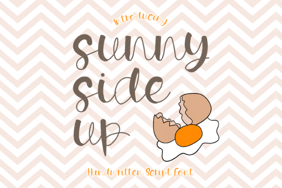 Sunny Side Up: A Playful Script Handwritten Typeface