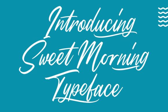 Sweet Morning Typeface for Elegant Branding