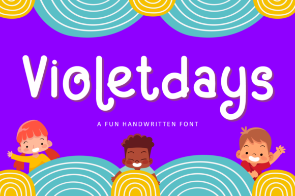 Violetdays: A Modern Handwritten Font for Editorial Design