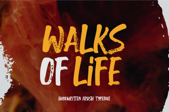 Walks of Life Font for High-Impact Campaign Design