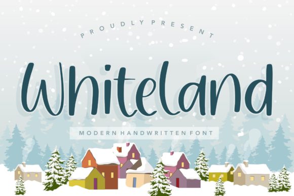 Whiteland Font: Playful Script for Creative Campaigns